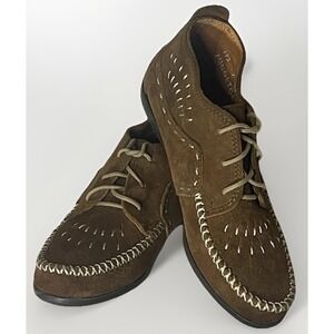 Vintage Minnetonka Suede Ankle Boots – Women's Size‎ 7